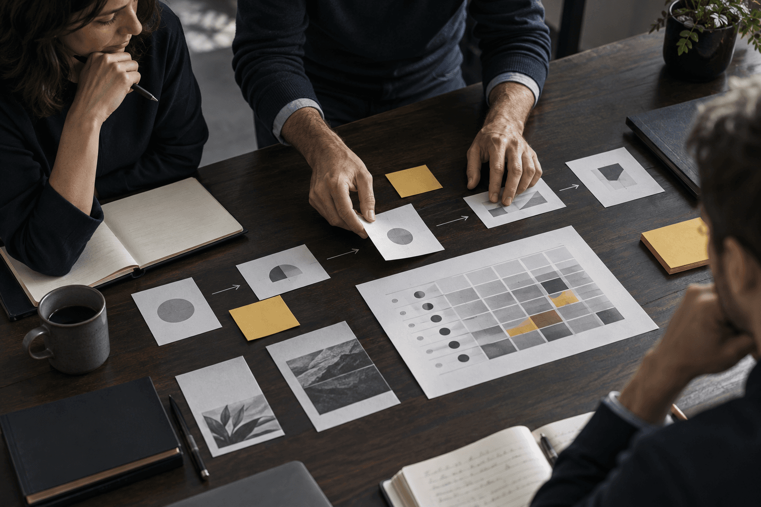 Sesión de trabajo: estrategia y planeación