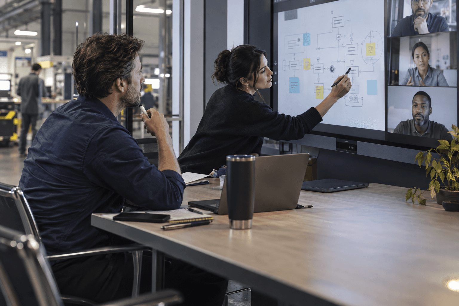 Trabajo estratégico y colaboración empresarial